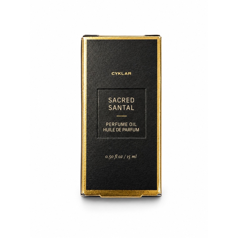 Cyklar Sacred Santal Perfume Oil 0.50 fl oz 15 ml Huile de Parfum Fragrance NIB